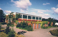 Betriebsgebäude des Wasserwerkes Plaggenschale.