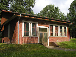 Betriebsgebäude des Wasserwerkes Fürstenau.