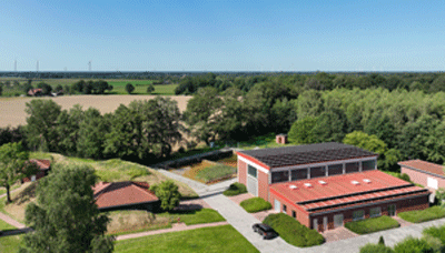 Luftaufnahme Wasserwerk Plaggenschale